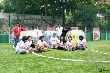 Kerintha Movie Team At Bubble Soccer Event